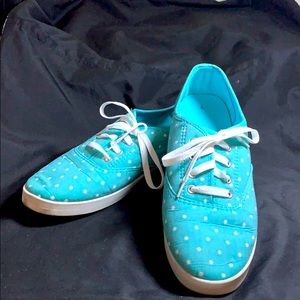 Blue Polkadot sneakers